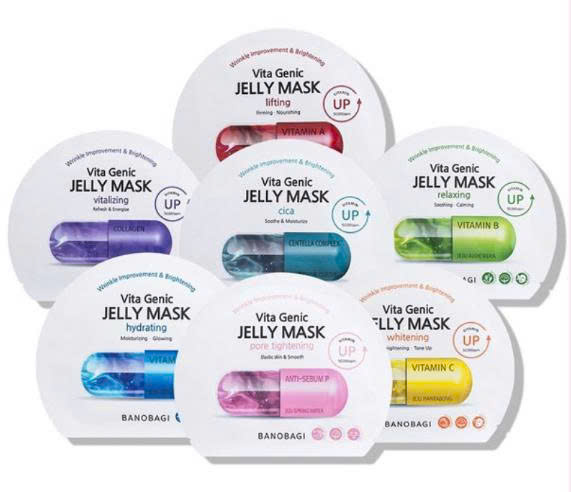 mặt nạ dưỡng da vita genic jelly mask banobagi